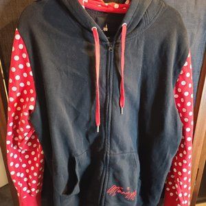 Disney Minnie Mouse Hoodie *with ears*  1x